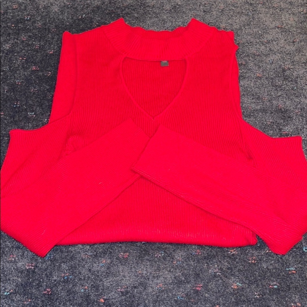 NWOT Open Shoulder Sweater Dress❤️